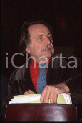 35mm vintage slide* 1999 ca FRANCE Portrait of writer journalist Régis DEBRAY 13