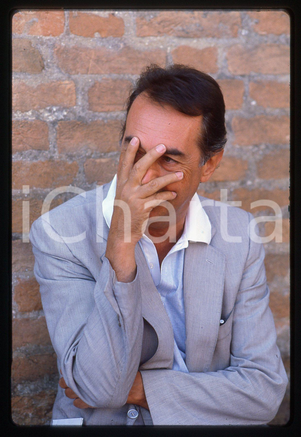 Fotografia d epoca originale 35mm vintage slide 1983 VENEZIA Maurizio SCAPARRO alla Mostra del Cinema 3 1