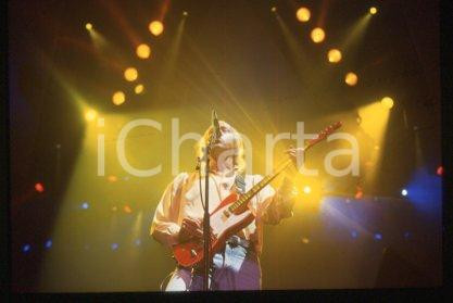 35mm vintage slide* 1992 MUSIC British rock band DIRE STRAITS Mark KNOPFLER (42)