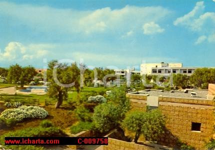 Cartolina originale da collezione 1975 ca CROTONE Hotel Villaggio VALTUR Itinerari Crotonesi VINTAGE Cartolina FG 1
