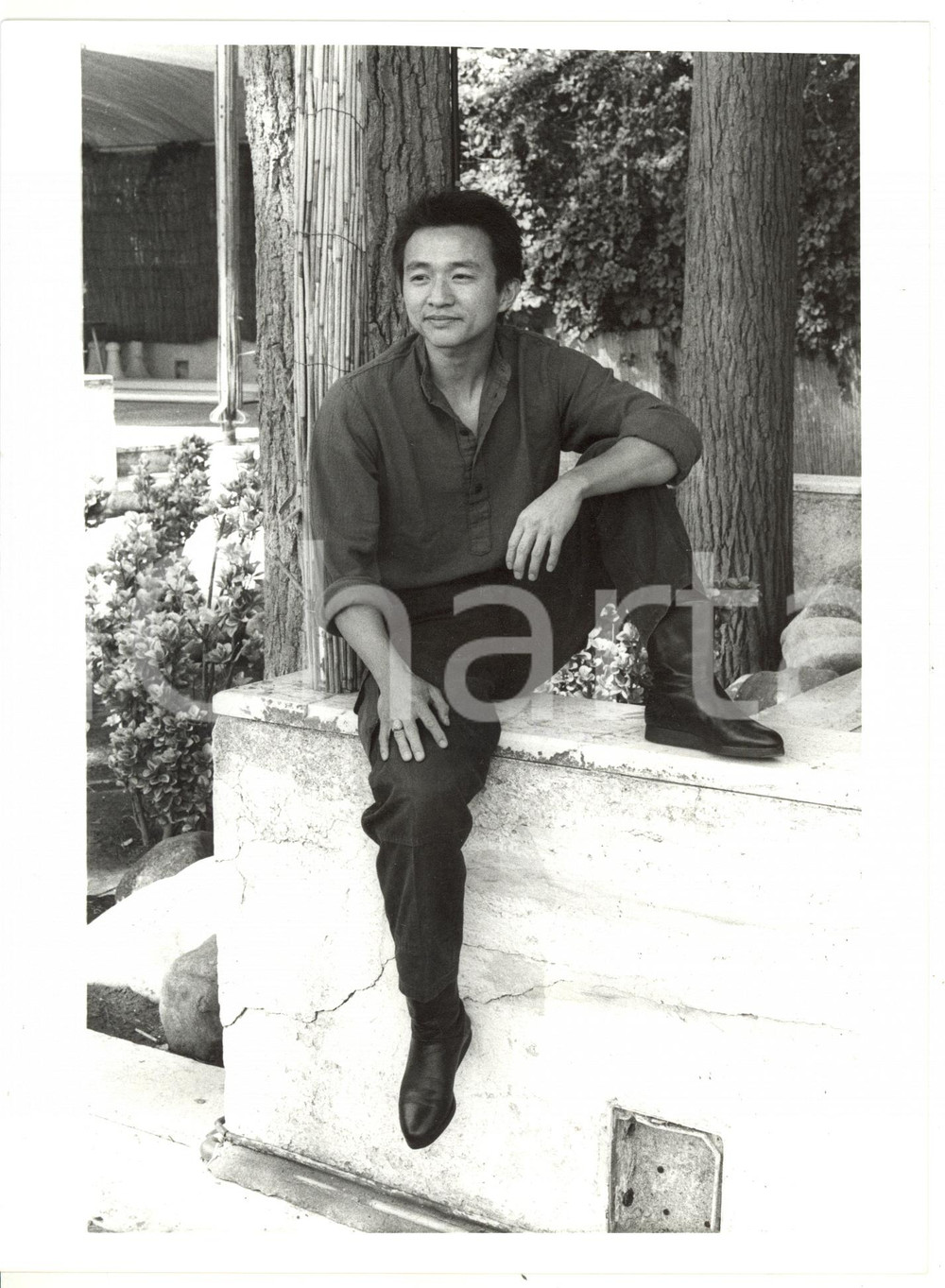 1985 ca CINEMA Ritratto dell'attore Dennis DUN - Fotografia 18x24 cm
