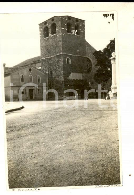 Fotografia d epoca originale 1929 TRIESTE Una veduta dalla cattedrale di SAN GIUSTO Foto VINTAGE 6x9 cm 1