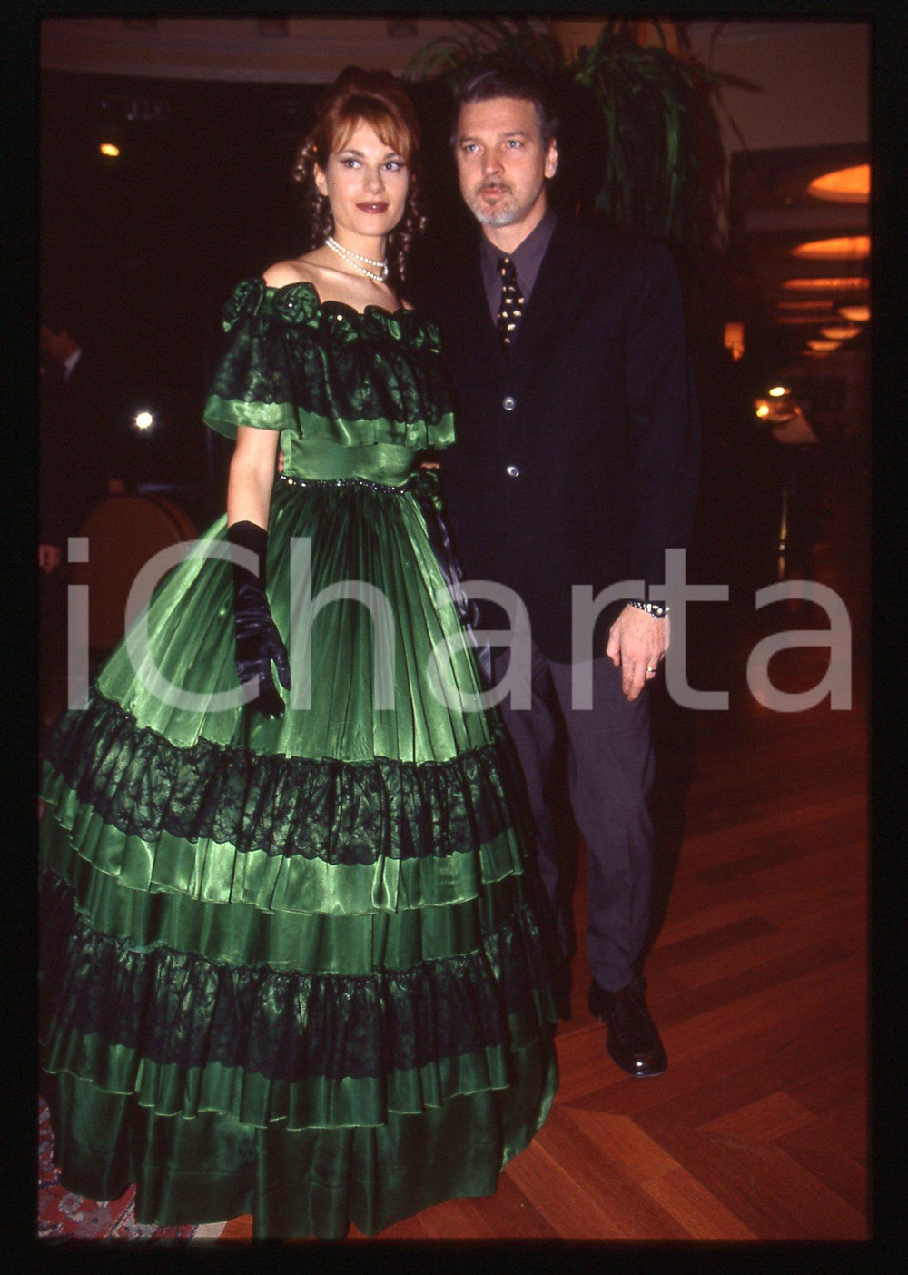 35mm vintage slide* 1990 ca COSTUME - Stefano TACCONI e Laura SPERANZA (8)