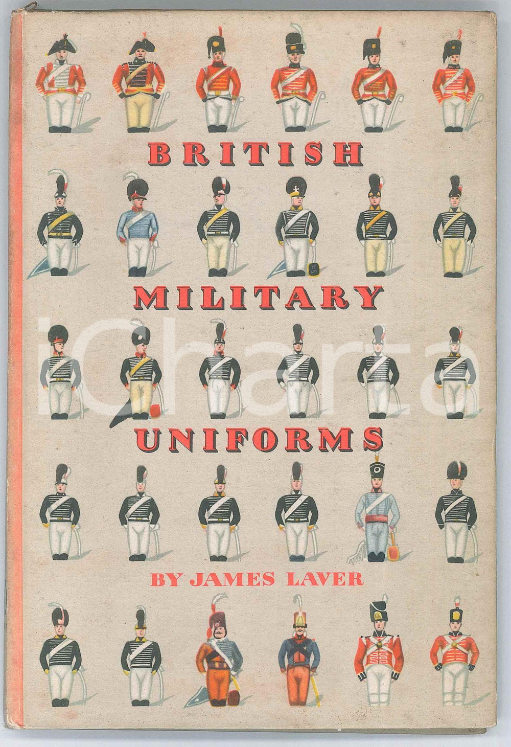 Libro, pubblicazione d epoca 1948 James LAVER British military uniforms  The king PENGUIN BOOKS 1