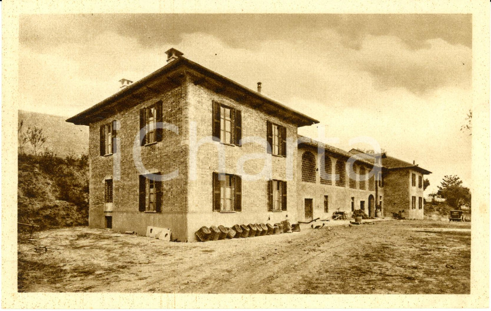 Cartolina originale da collezione 1935 ca ACQUI TERME (AL) Casa colonica ALICE BELCOLLE *Cartolina FP NV 1