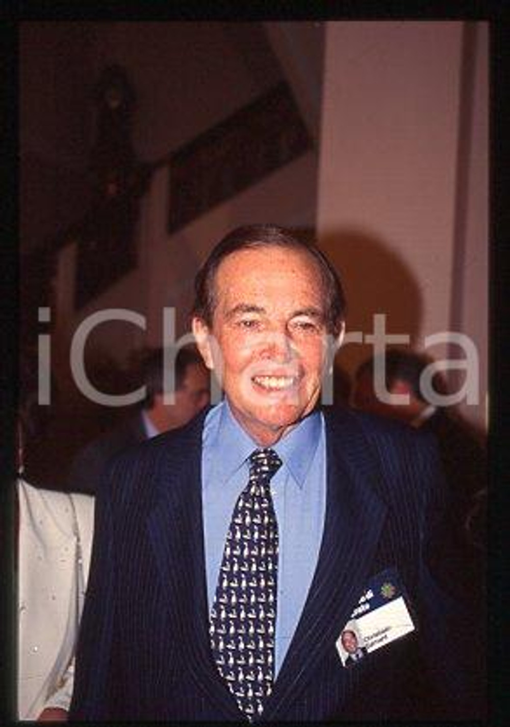 35mm vintage slide* 1997 ITALY Christiaan BARNARD cardiac surgeon (7)