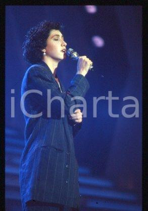 35mm vintage slide* 1988 ca ITALY Singer-songwriter Andrea MIRO (7)