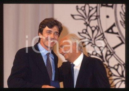 35mm vintage slide* 1986 ca VENICE Festival Giacomo BATTIATO & Folco QUILICI 9