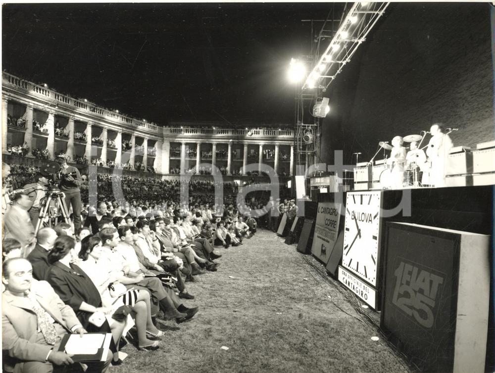 1967 CANTAGIRO MACERATA Folla per la serata allo Sferisterio *Foto 24x18 cm