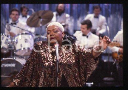 Bertice READING - MUSIC Show Actress & singer 1987 ca * 35 mm vintage slide 35