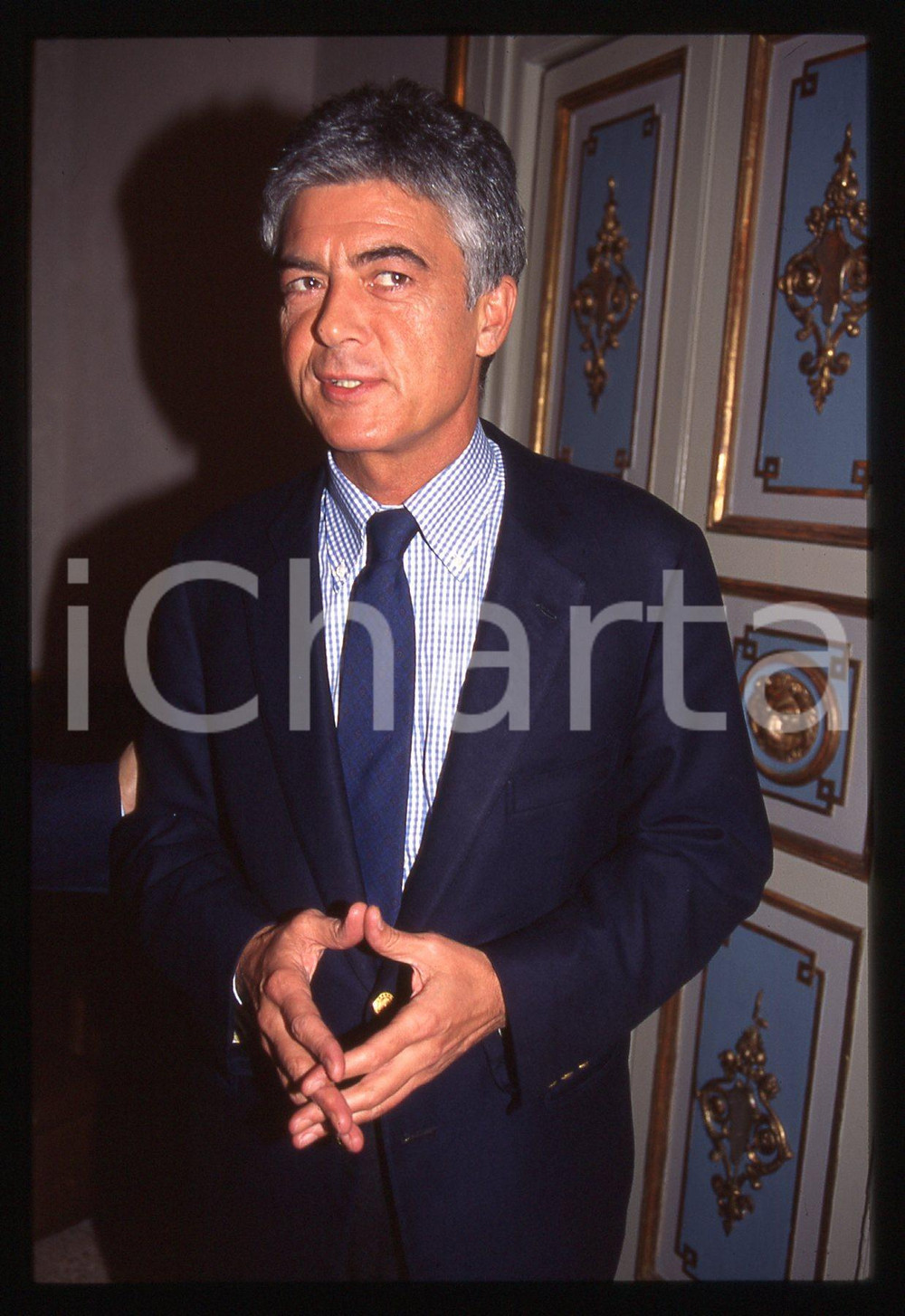 35mm vintage slide* 2000 ca MILANO Claudio MARTELLI Palazzo Serbelloni (3)
