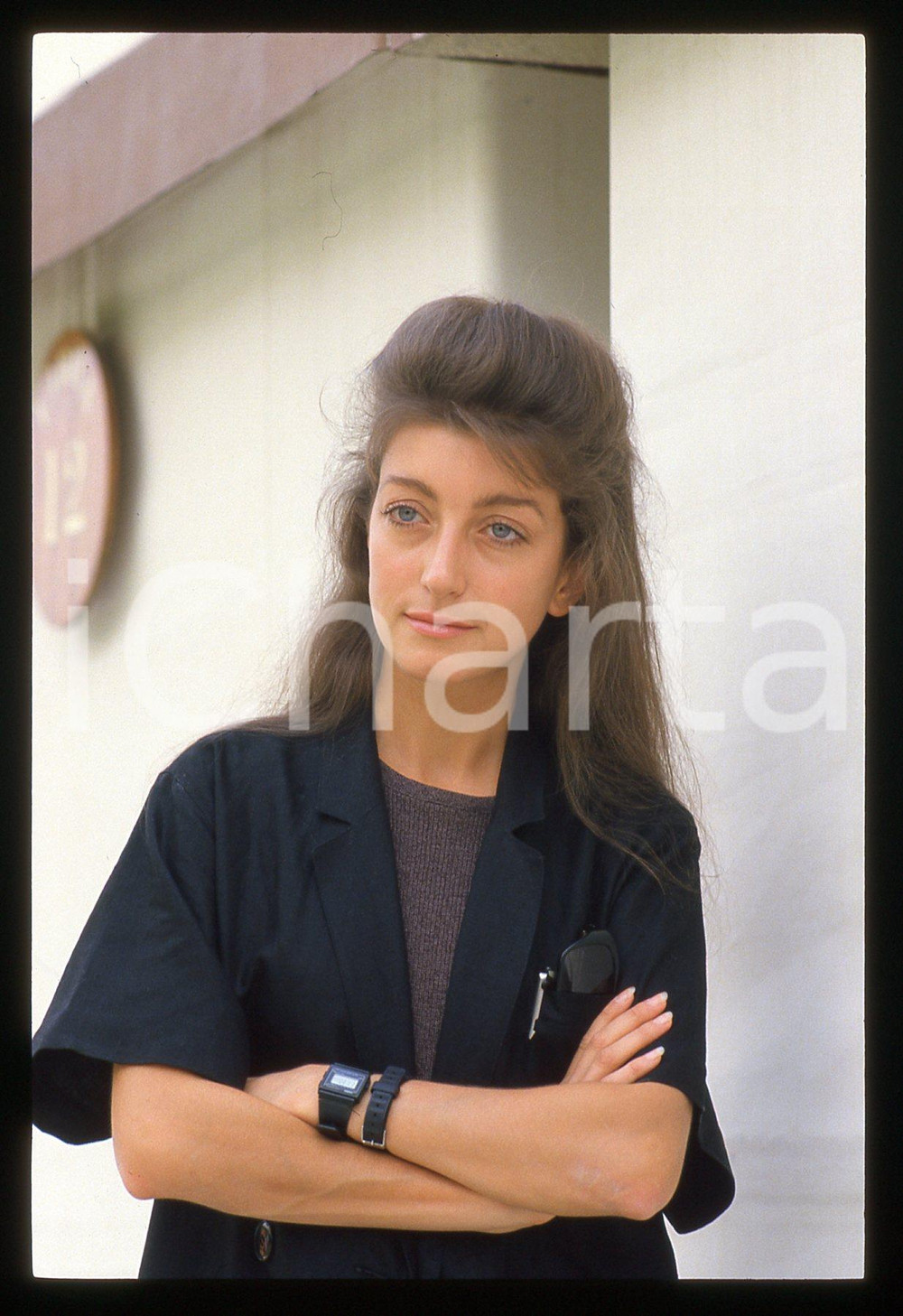 35mm vintage slide* 1984 FESTIVAL VENEZIA Pascale OGIER Ritratto dell'attrice 65
