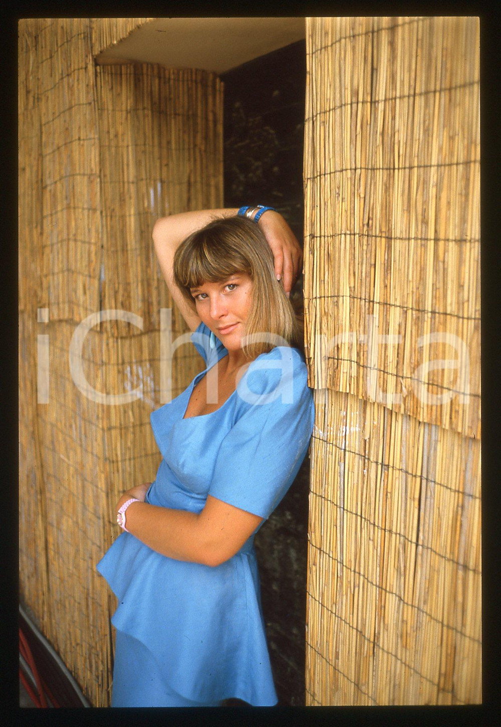 35mm vintage slide* 1990 LIDO DI VENEZIA Debora ERGAS Ritratto dell'attrice 5