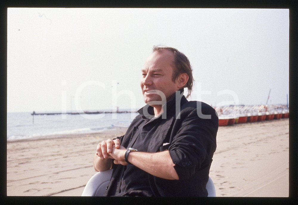 35mm vintage slide* 1989 VENEZIA Klaus Maria BRANDAUER Ritratto dell'attore (49)