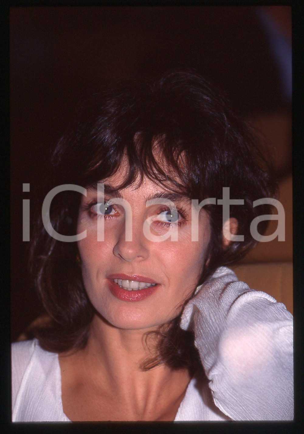 35mm vintage slide* 1994 MOSTRA DI VENEZIA Anne PARILLAUD - Ritratto attrice (5)