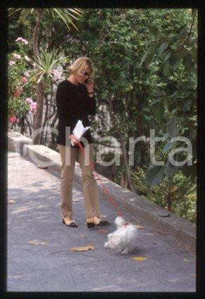 35mm vintage slide* 1997 ITALY American showgirl & actress Wendy WINDHAM (19)