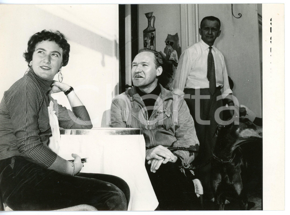 1954 CAPRI Convegno Scapoli e Zitelle - Marisa CARRANO e Howard HANCHIN *Foto