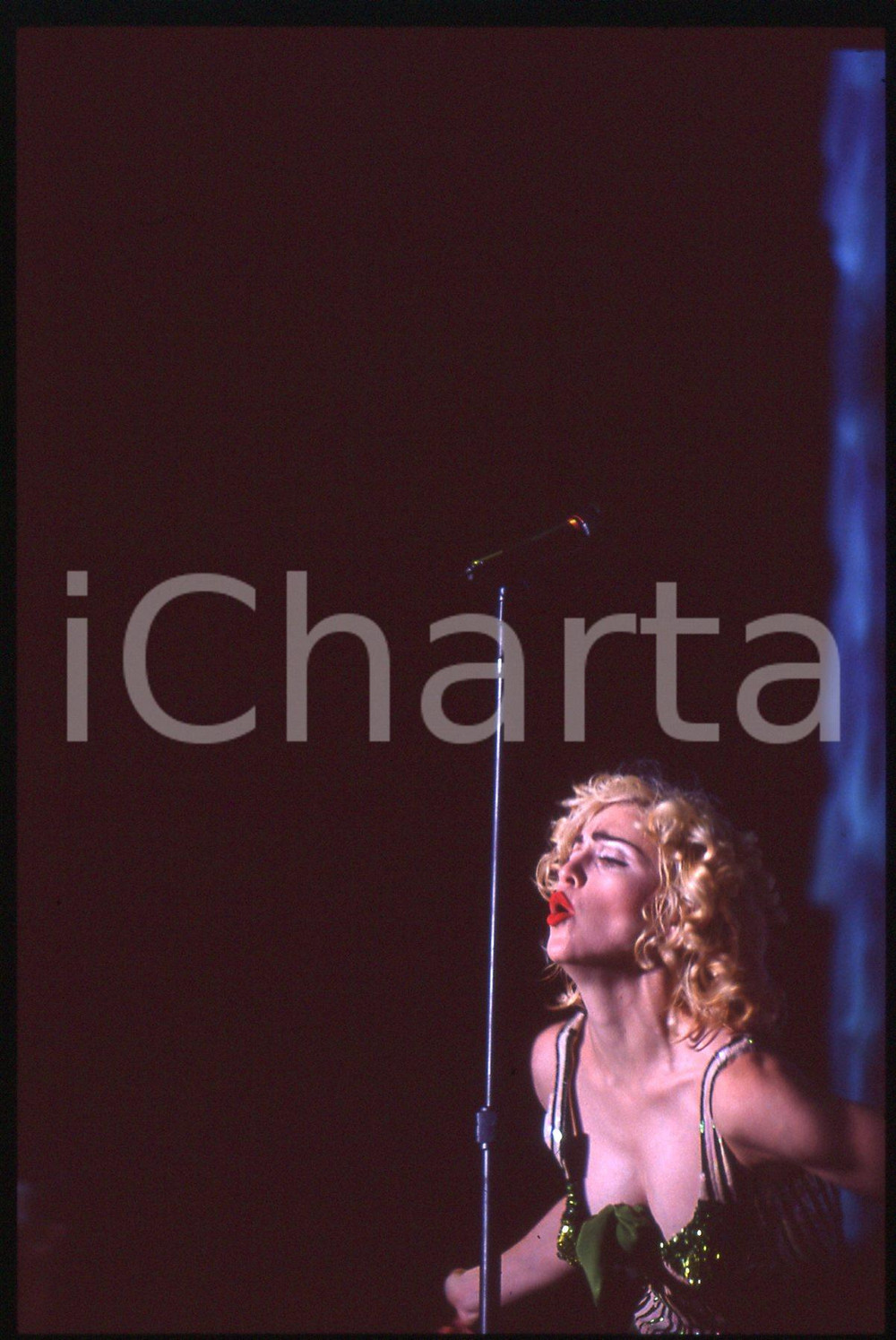 35mm vintage slide* 1990 MADONNA Louise Veronica CICCONE BLONDE AMBITION TOUR 27