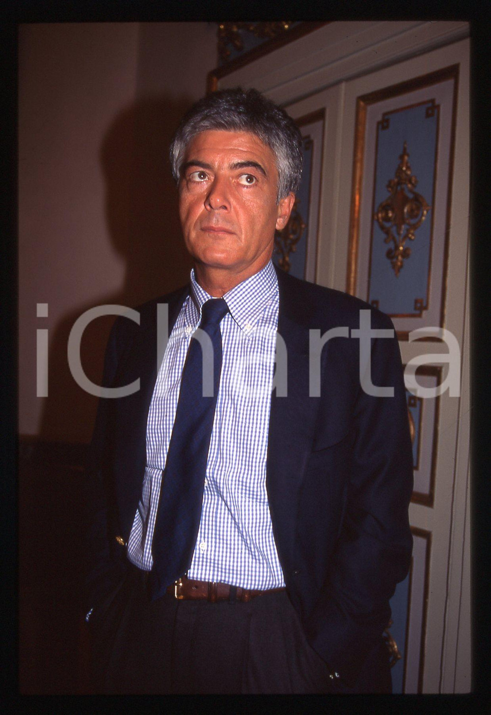 35mm vintage slide* 2000 ca MILANO Claudio MARTELLI Palazzo Serbelloni (6)