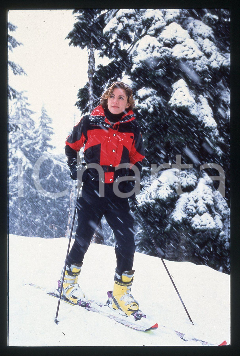 35mm vintage slide*1997 VOLCANO: FIRE ON THE MOUNTAIN Cynthia GIBB Ritratto
