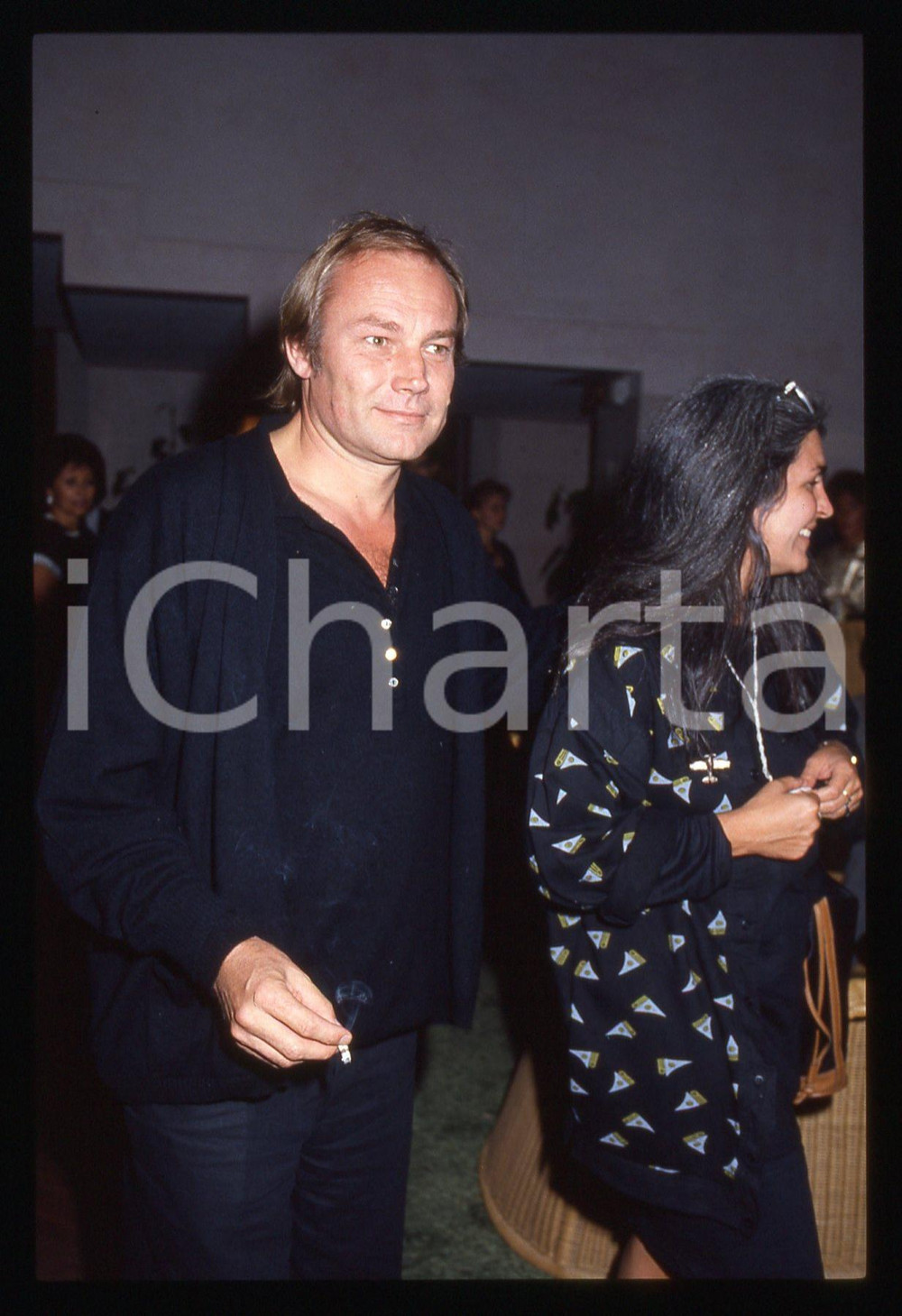 35mm vintage slide* 1985ca COSTUME Klaus Maria BRANDAUER e Karin MULLER (7)
