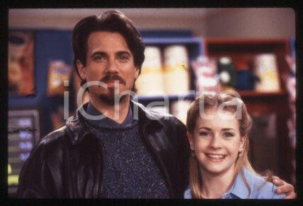 35mm vintage slide* 1997 TV "SABRINA TEENAGE WITCH" MEETING DAD'S GIRLFRIEND (3)