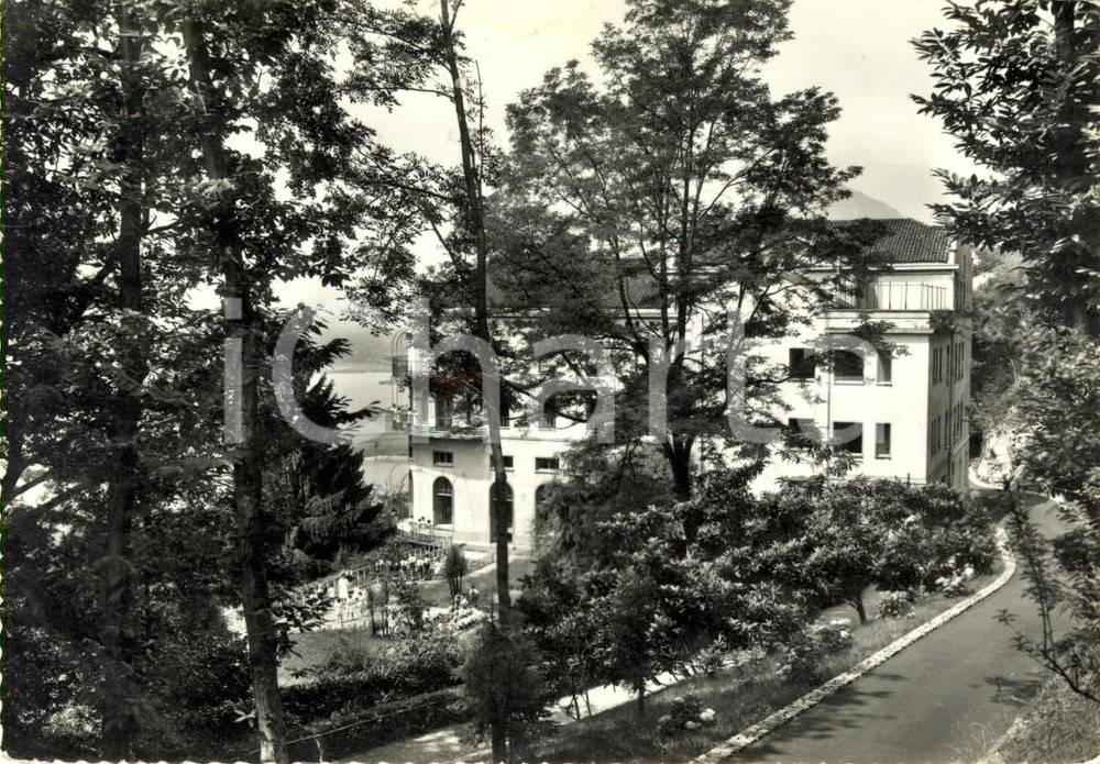 Cartolina originale da collezione 1961 VERBANIA SUNA Colonia Ettore MOTTA del Gruppo EDISON Cartolina FG VG 1