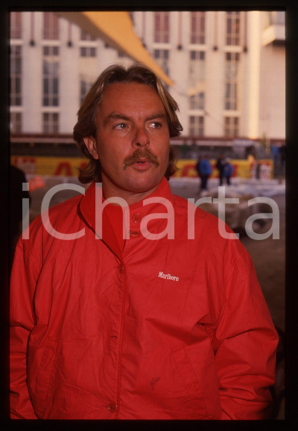 35mm vintage slide* 1988 AIRC Gara beneficenza Keke ROSBERG - Ritratto pilota 9