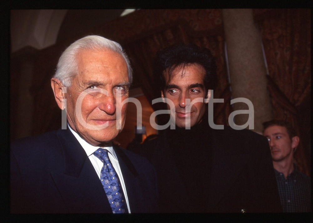 35mm vintage slide* 1995ca COSTUME David COPPERFIELD Hyman KOTKIN Rtratto 2