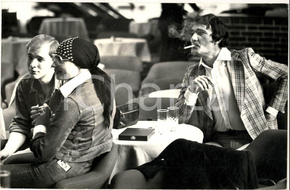 1970 ca SALSOMAGGIORE TERME Raffaella CARRA' in attesa dei Telegatti *Foto