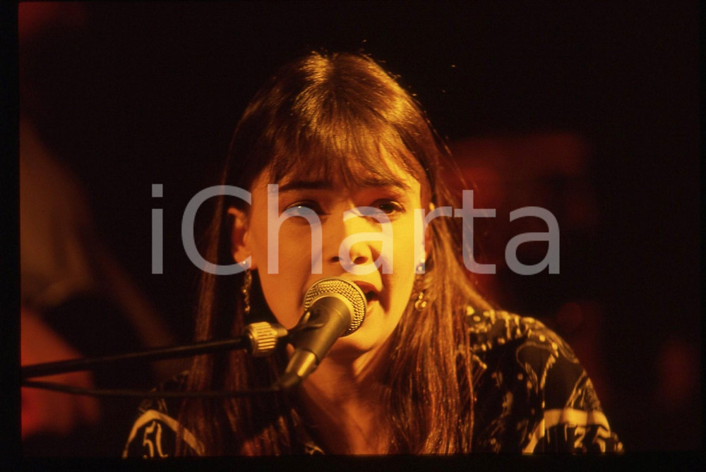35mm vintage slide* 1991 SANREMO INTERNATIONAL Beverley CRAVEN al Palamusic (45)