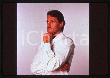 Fotografia d epoca originale 35mm vintage slide 1990 DRAMA Series ZORRO Actor  Duncan REGEHR 19 1