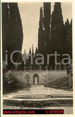 Cartolina originale da collezione Frascati anni  30  Villa Falconieri, esterni Cartolina postale 1
