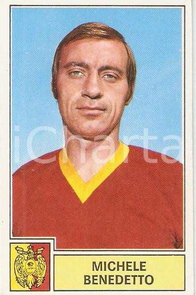 Oggetto da collezione cartaceo PANINI  CALCIATORI 1971  1972 Figurina Michele BENEDETTO Serie A CATANZARO 1