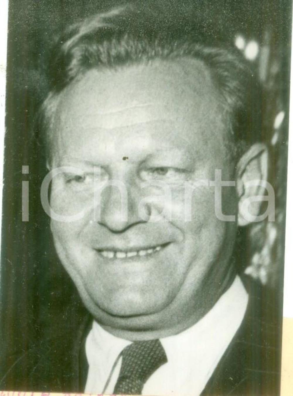 Fotografia d epoca originale 1953 WIEN Karl GRUBER Ministro degli affari esteri austriaco Fotografia 1