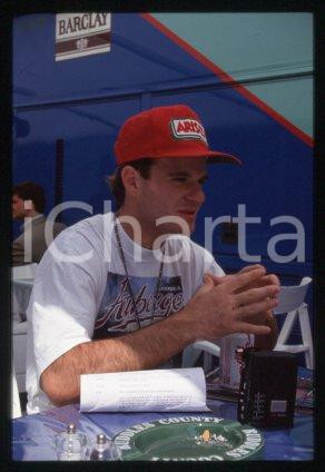 35mm vintage slide* 1993 ca F1 Jordan Hart 193 Rubens BARRICHELLO (18)