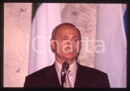 35mm vintage slide* 2000 MILAN the President of Russia Vladimir PUTIN (27)