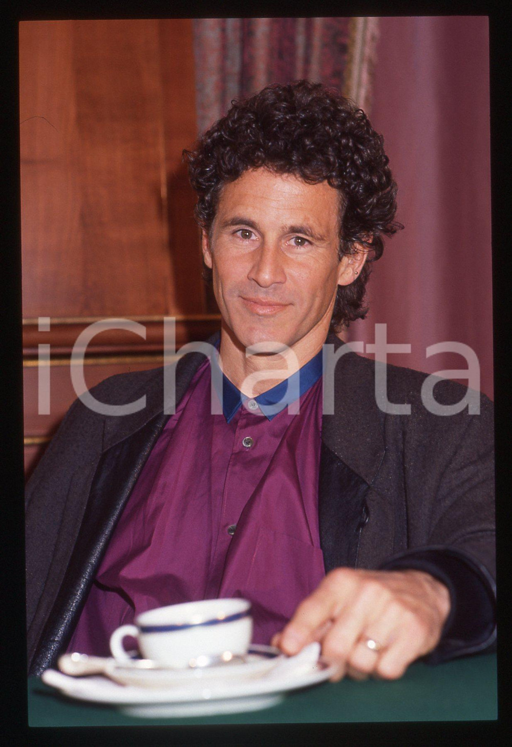 35mm vintage slide* 1991 MILANO TELEGATTI Michael ONTKEAN Ritratto dell'attore 7