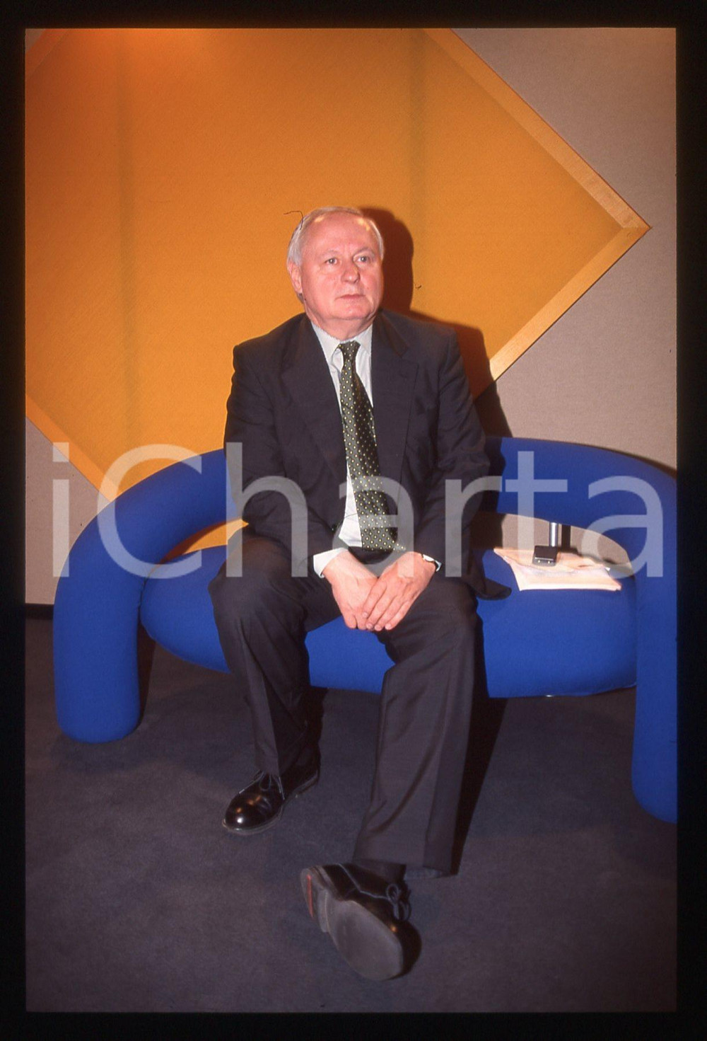 35mm vintage slide* 1995 ca COSTUME - Oskar LAFONTAINE (14)