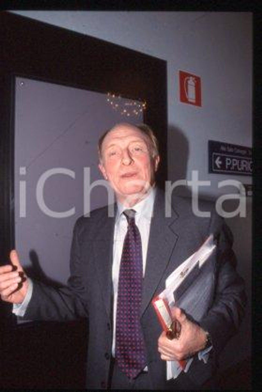 35mm vintage slide* 1990 ca UNITED KINGDOM Labour Party Neil KINNOCK (4)