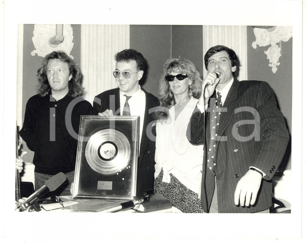 1987 SANREMO Gianni MORANDI - Umberto TOZZI - Enrico RUGGERI - Caterina CASELLI