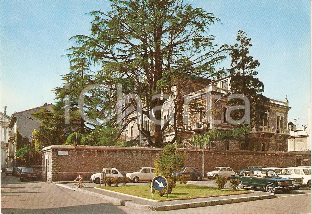 Cartolina originale da collezione 1965 ca BUSTO ARSIZIO VA Villa OTTOLINI TOVAGLIERI e via Parona Cartolina 3 1