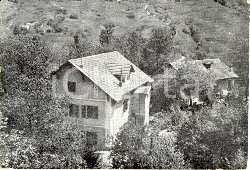 Cartolina originale da collezione 1955 ca FRACONALTO AL Villa aspiranti MONTE LECO Film GREST SULL APPENNINO FG 1