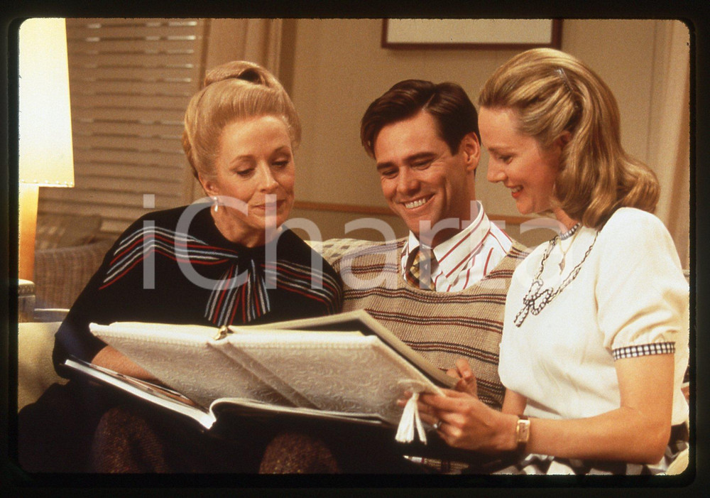 35mm vintage slide* 1998 THE TRUMAN SHOW Jim CARREY Laura LINNEY Holland TAYLOR