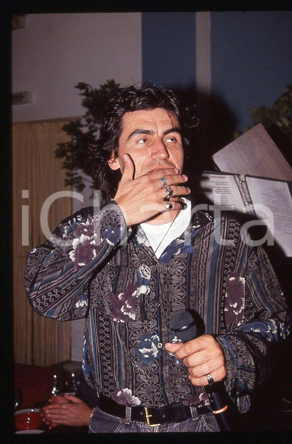 35mm vintage slide* 1991 MUSICA Luciano LIGABUE 1