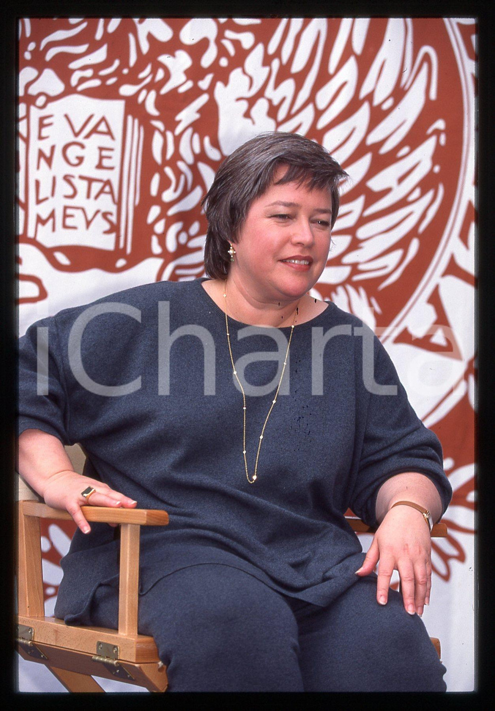 35mm vintage slide*1993 VENEZIA Kathy BATES alla Mostra del Cinema - Ritratto 9