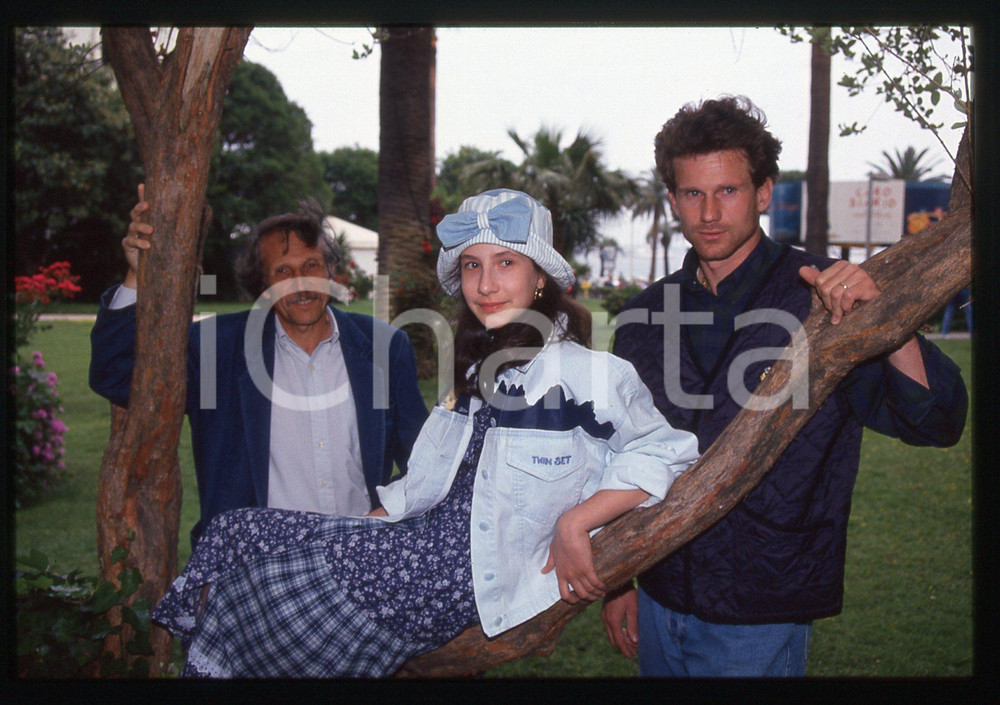 35mm vintage slide* 1994 CANNES - Alessandra MILAN Marco PAULETTI Mario BRENTA