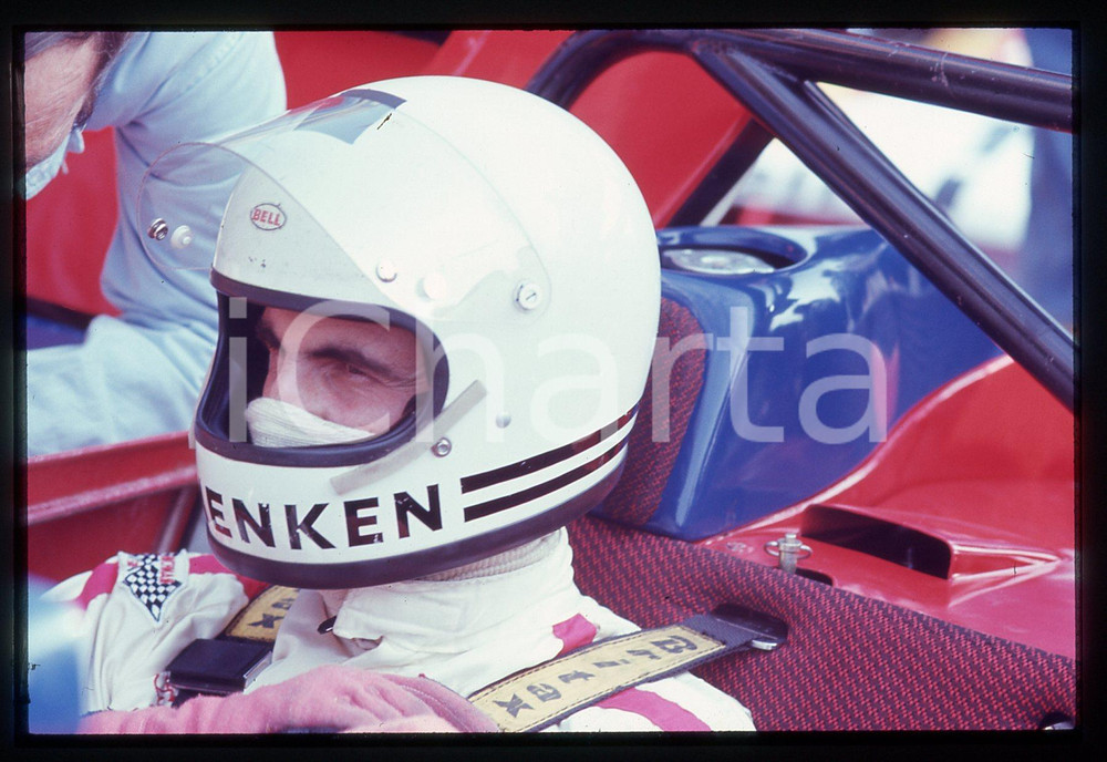 35mm vintage slide* 1972 1000 KM MONZA Tim SCHENKEN FERRARI 312 PB SEFAC (2)