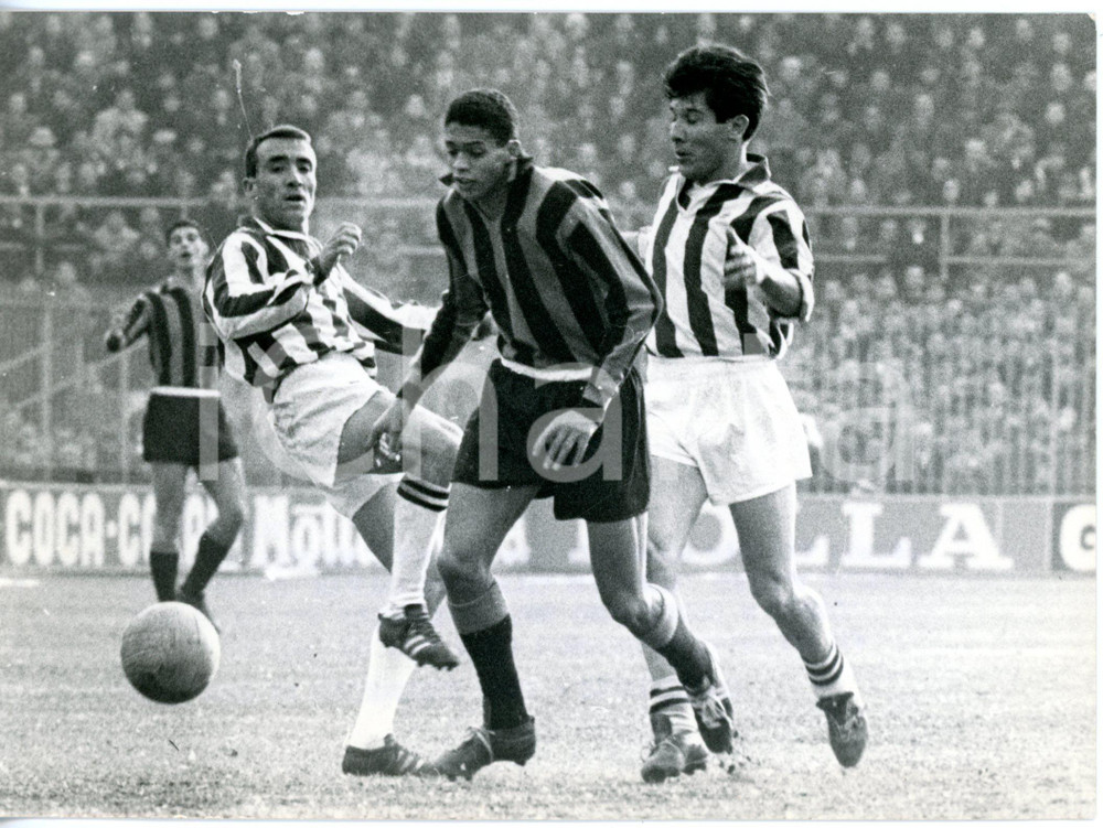 1962 MILANO CALCIO INTER-JUVE 1-0 Jair DA COSTA Omar SIVORI Luis DEL SOL *Foto