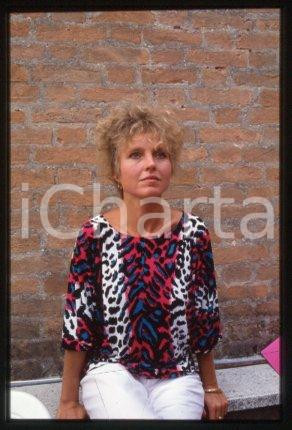 Hanna SCHYGULLA VENICE German actress chanson singer 1983 * 35mm vintage slide 3
